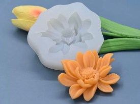 Molde silicona GERBERA 